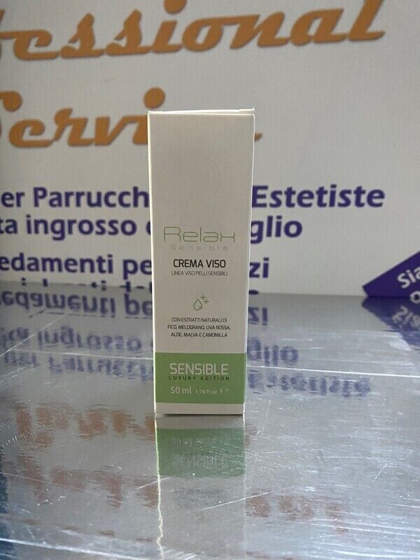 RELAX Crema Viso Pelli Sensibili  50 Ml