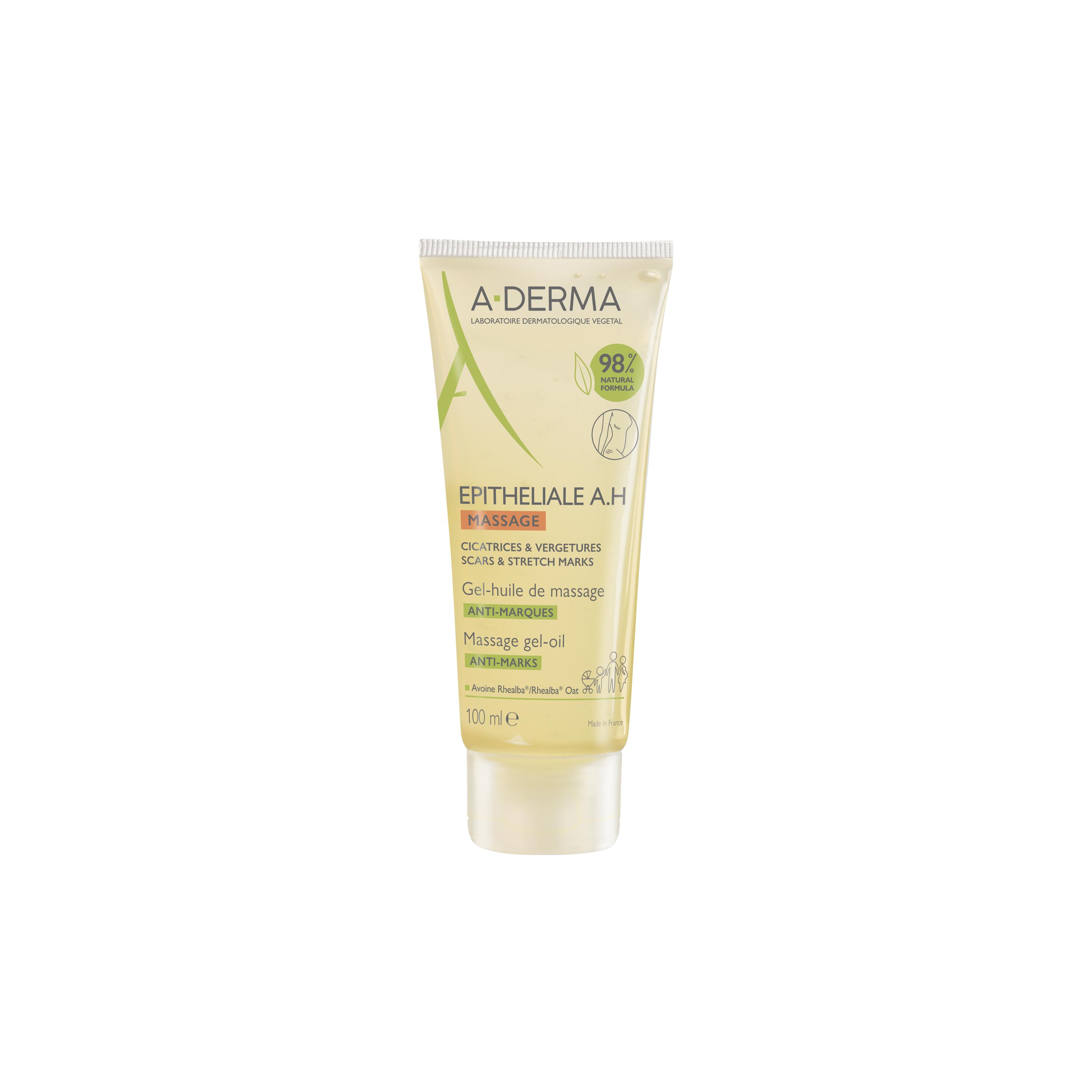 A-derma Epitheliale Ah Gel Olio Massaggio Anti-imperfezioni 100ml