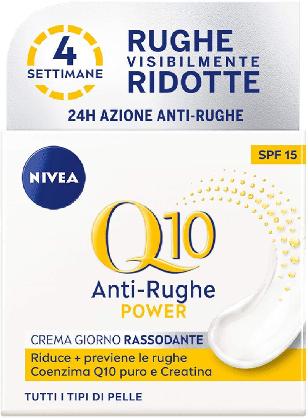 Nivea Q10 Power Antirughe Crema Giorno Rassodante Spf15 50ml