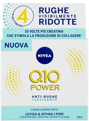 Nivea Q10 Power Anti-rughe + Levigante Crema Giorno Spf15 50ml