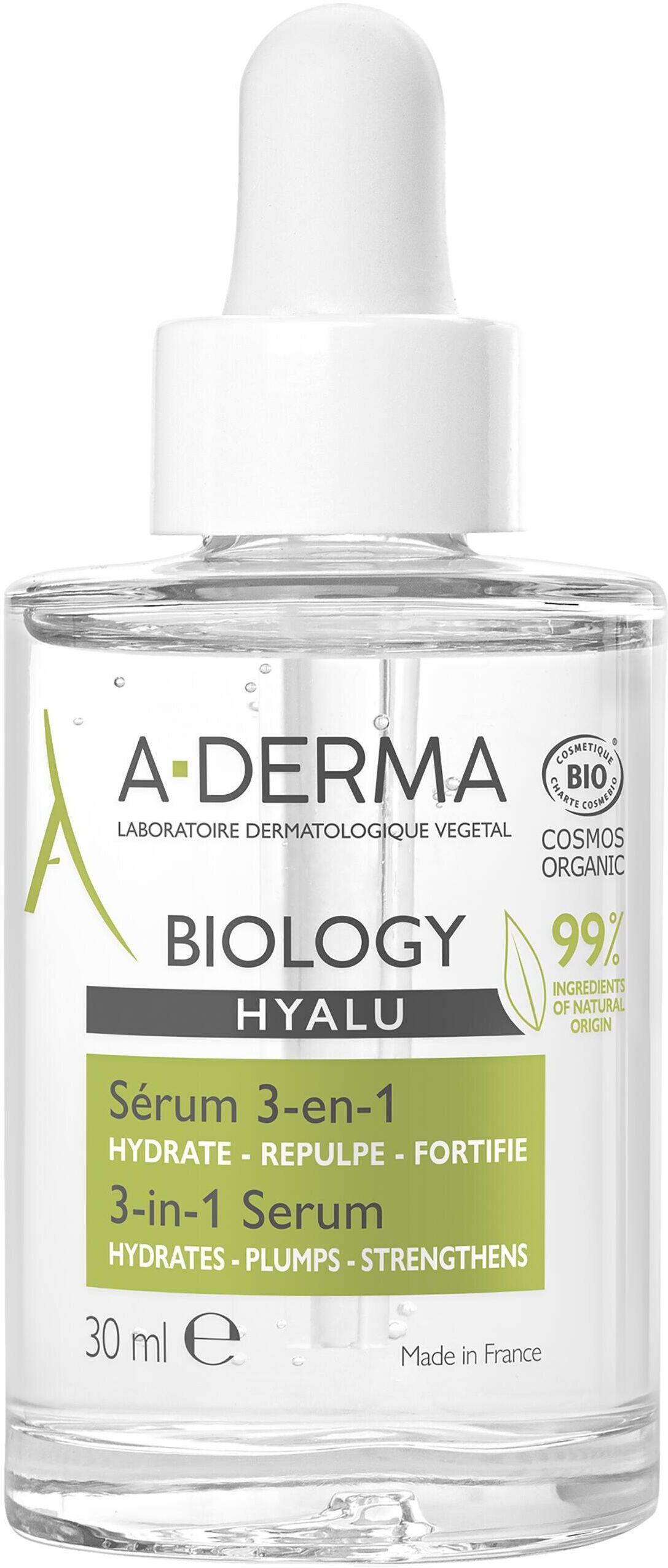 A-derma Biology Hyalu Siero 3 In 1 Anti Età 30ml