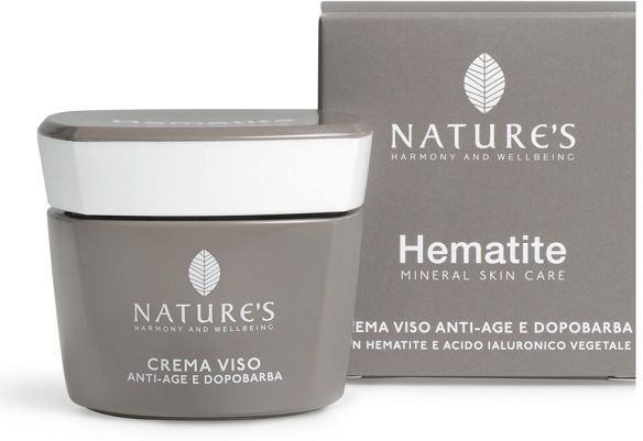 Nature's Hematite Crema Uomo Anti-age E Dopobarba 50ml