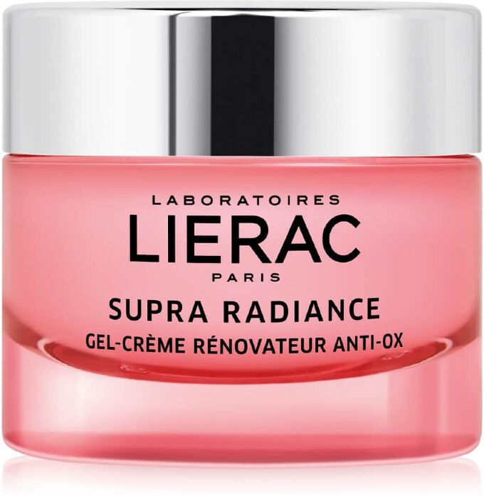 Lierac Supra Radiance Gel Crema Viso Antietà Antiossidante Pelle Normale E Mista 50ml