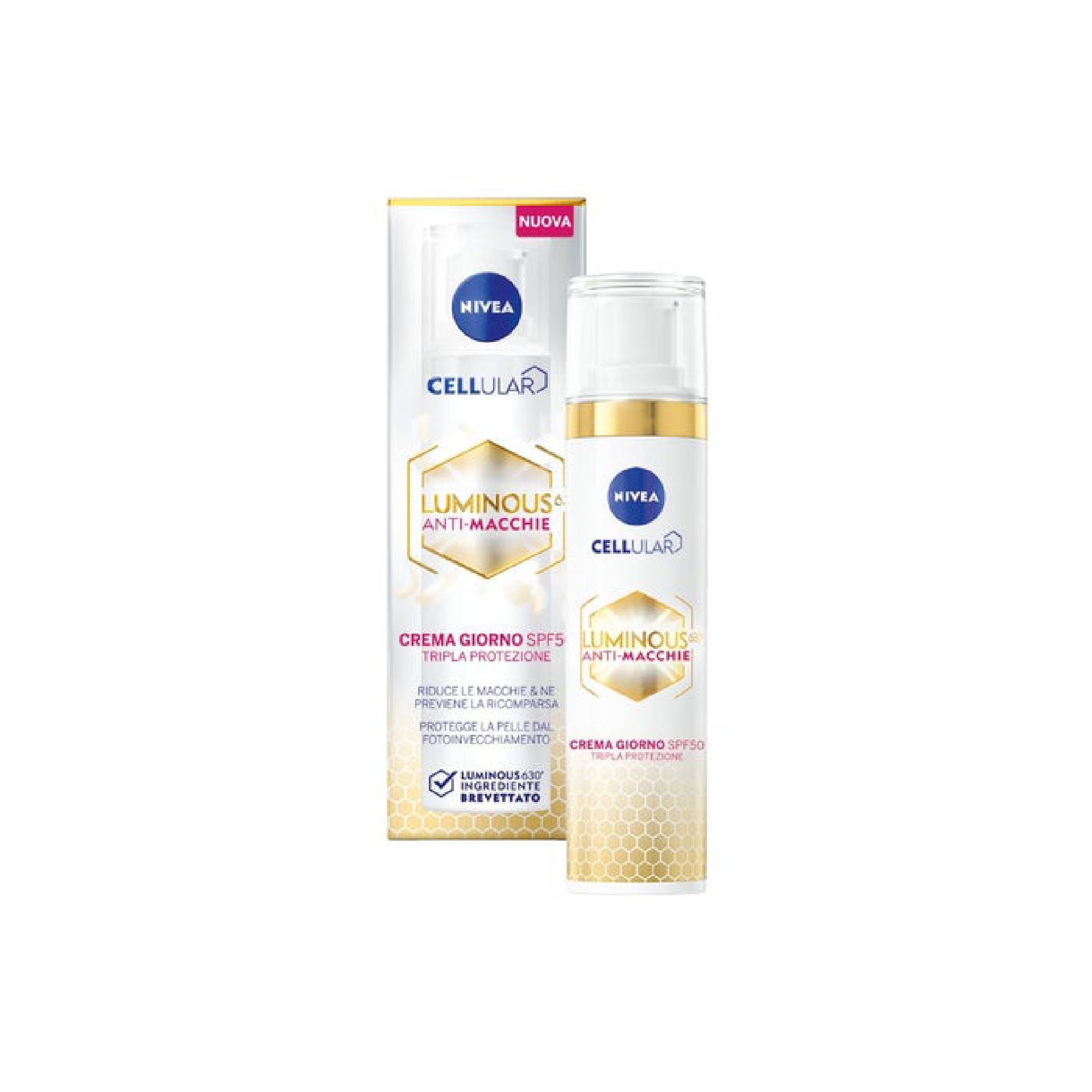 Nivea Cellular Luminous 630 Antimacchie Crema Giorno Spf50 40ml