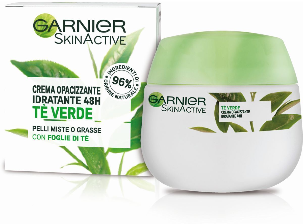 Garnier Skin Active Idratante Prodigiosa Te Verde Pelli Miste O Grasse 50ml