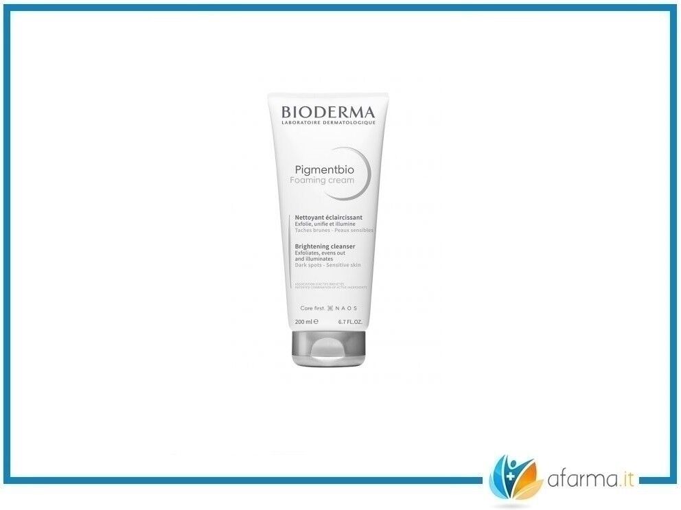 Bioderma pigmentbio foaming cream detergente 200ml