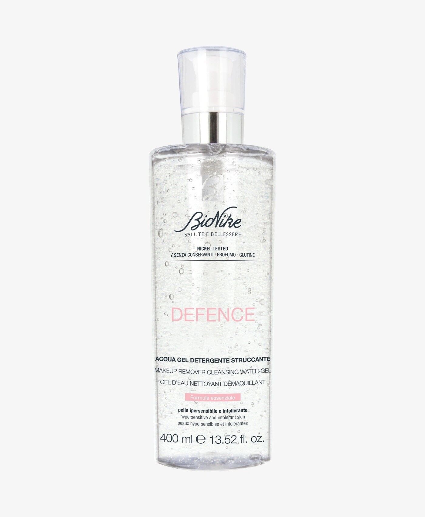 Bionike defence acqua gel detergente struccante 400ml