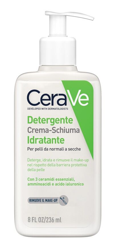 Cerave Schiuma Detergente Pelli Normali e Secche 236 ml   Afarma.it