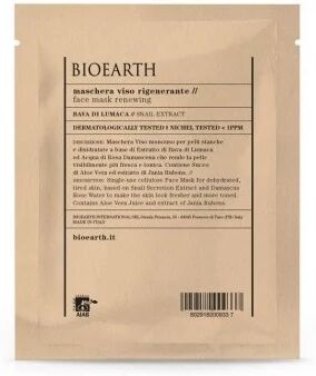 bioearth Maschere Viso Maschera Viso Rigenerante alla Bava di Lumaca