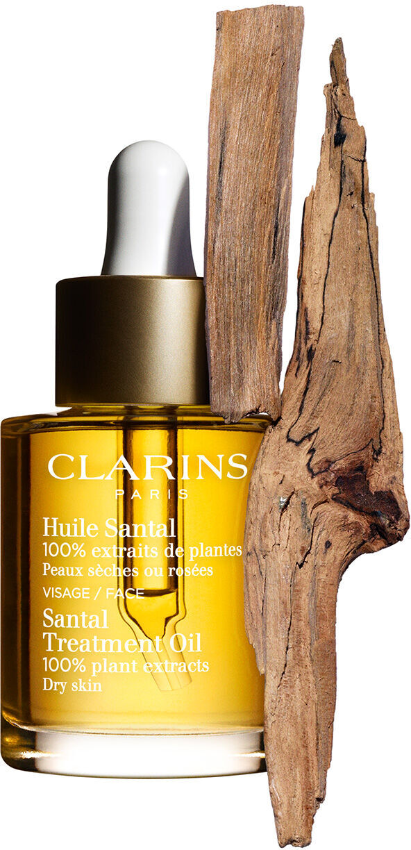 Clarins Olio viso Huile Santal - pelle secca o arrossata