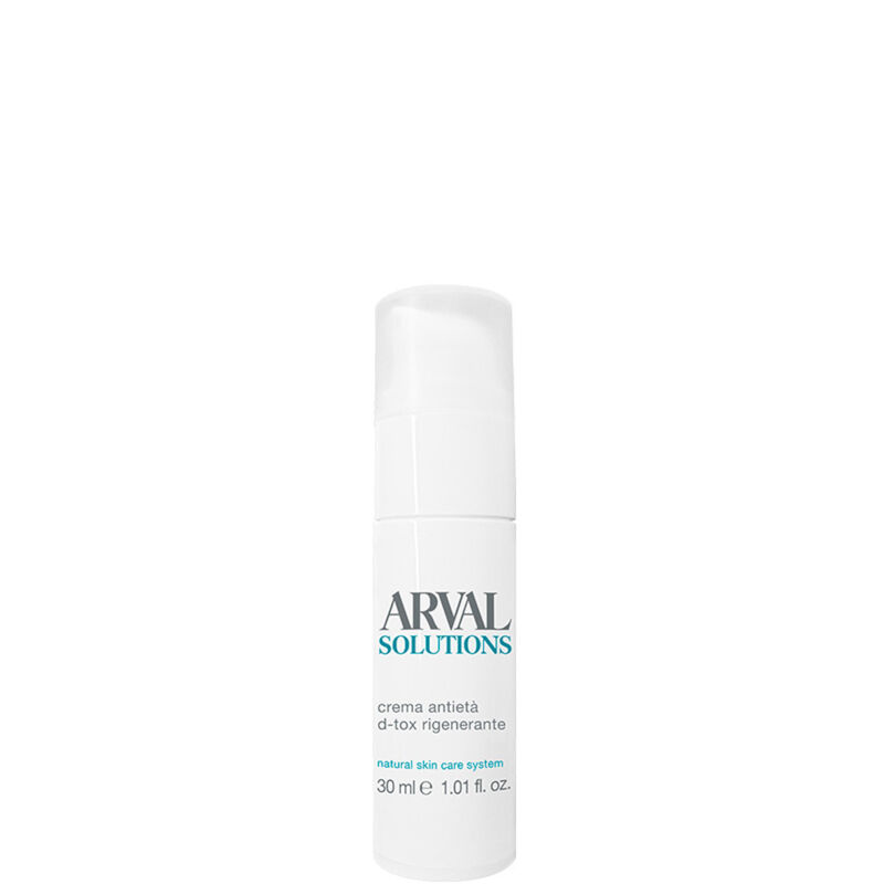 Arval Solution - Natural Skin Care System - Crema Anti Età D-Tox Rigenerante 30 ML