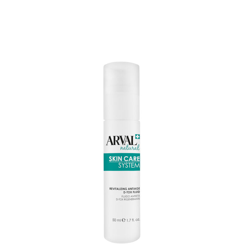 Arval Skin Care System - Fluido Antietà D-Tox Rigenerante 50 ML