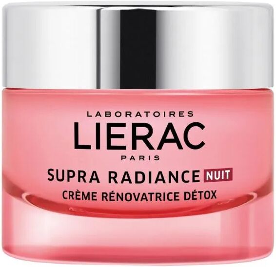 Lierac Supra Radiance Crema Viso Detox Antietà Rinnovatrice Notte 50 ml