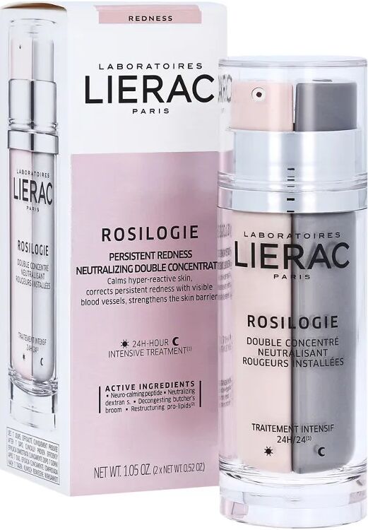 Lierac Rosilogie Doppio Concentrato Giorno-Notte Contro I Rossori Del Viso 15+15 ml