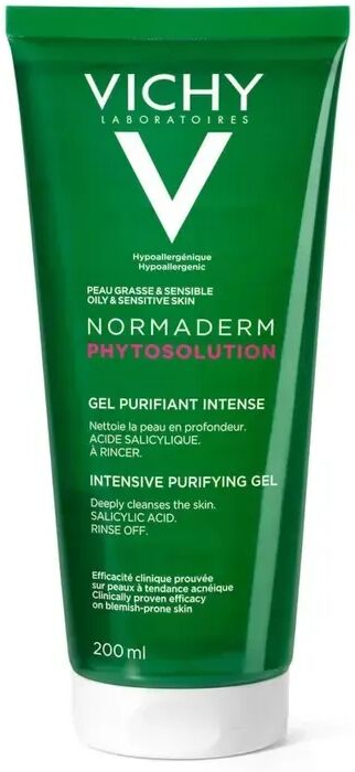 Vichy Normaderm Phytosolution Gel Detergente Purificante Viso 200 ml