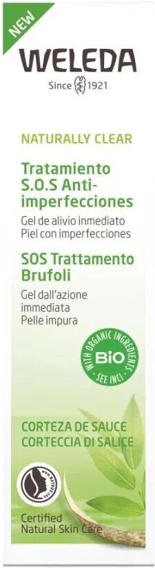 Weleda Naturally Clear SOS Trattamento Brufoli 10 ml