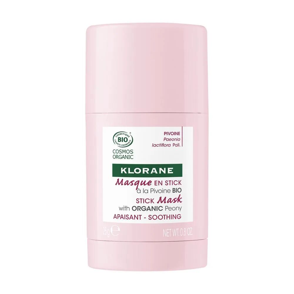 Klorane Maschera Stick alla Peonia BIO Lenitiva Pelle Sensibile 25 g