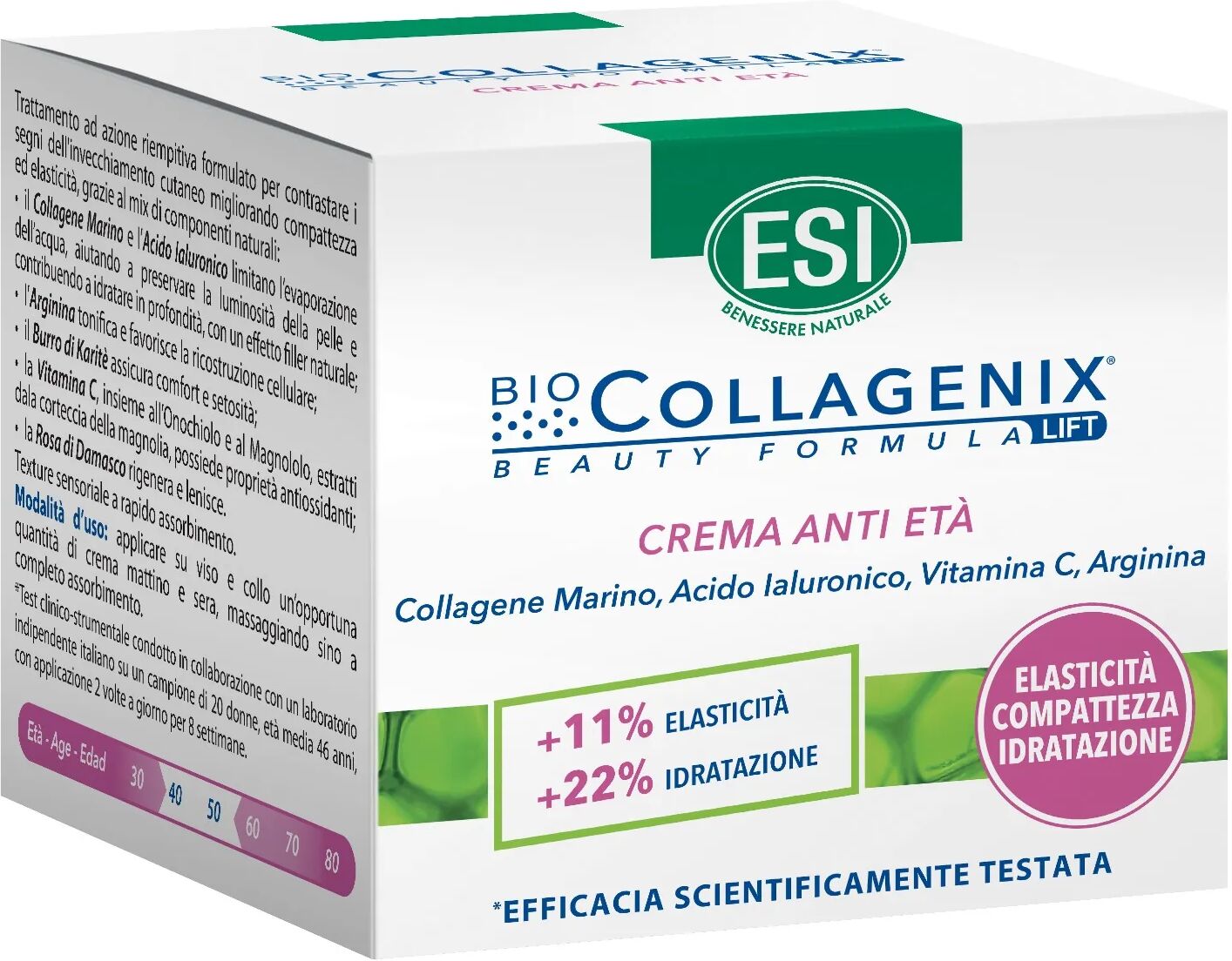 Esi Bio Collagenix Crema Anti-età Viso e Collo 50 ml