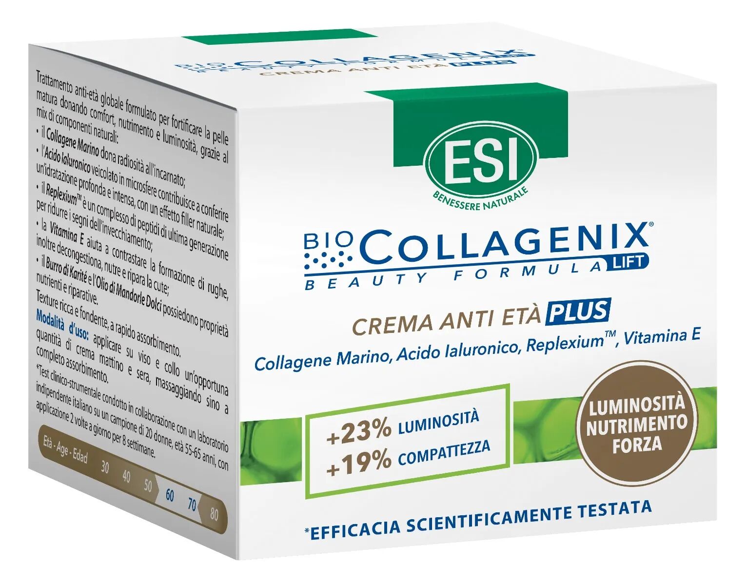 Esi Bio Collagenix Crema Anti-età Plus 50 ml