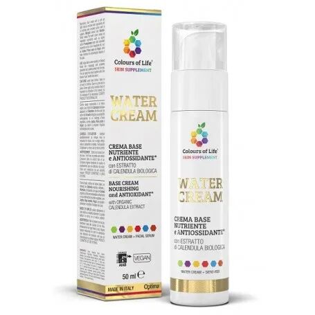 Colours of Life Water Cream Crema Viso Antiossidante 50 ml