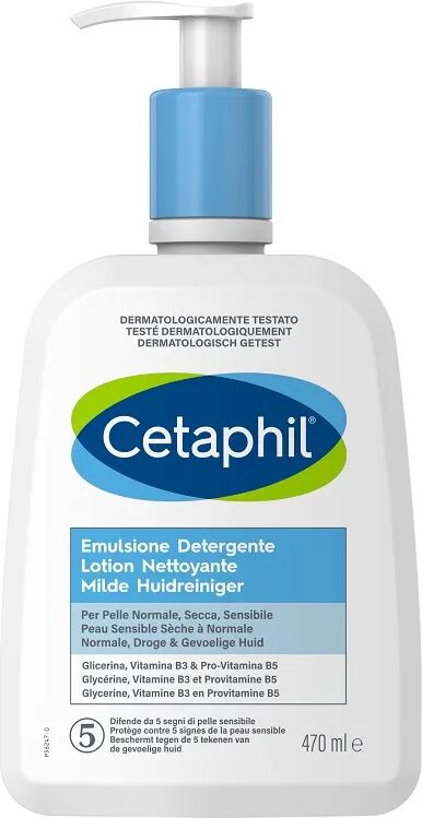 Cetaphil Emulsione Detergente Viso e Corpo 470 ml