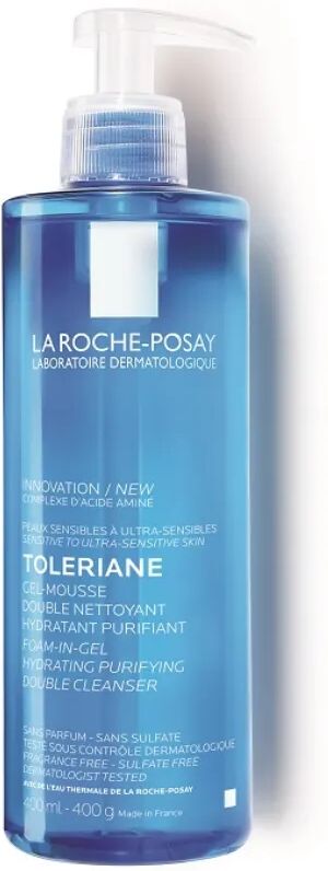 La Roche Posay Toleriane Gel Schiumogeno Idratante e Purificante 400 ml