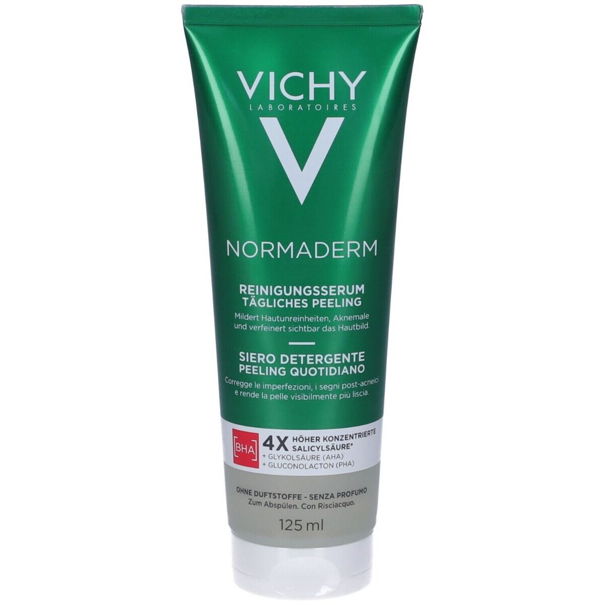 Vichy Normaderm No Peel Cleanse Siero Detergente Viso 125 ml