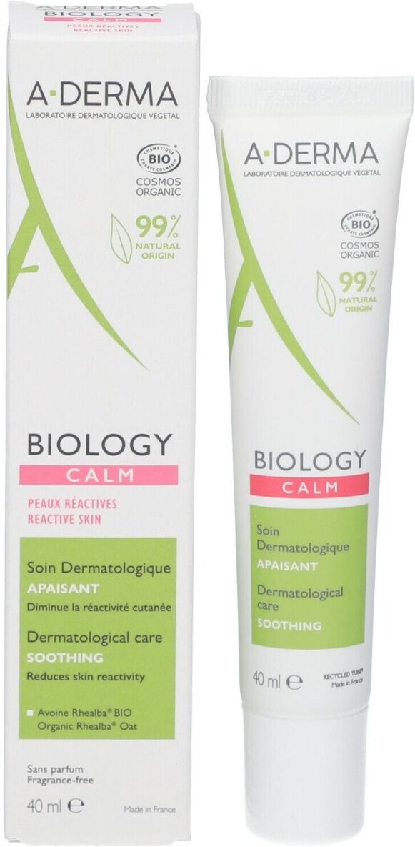 A-DERMA Biology Trattamento Dermatologico Lenitivo 40 ml