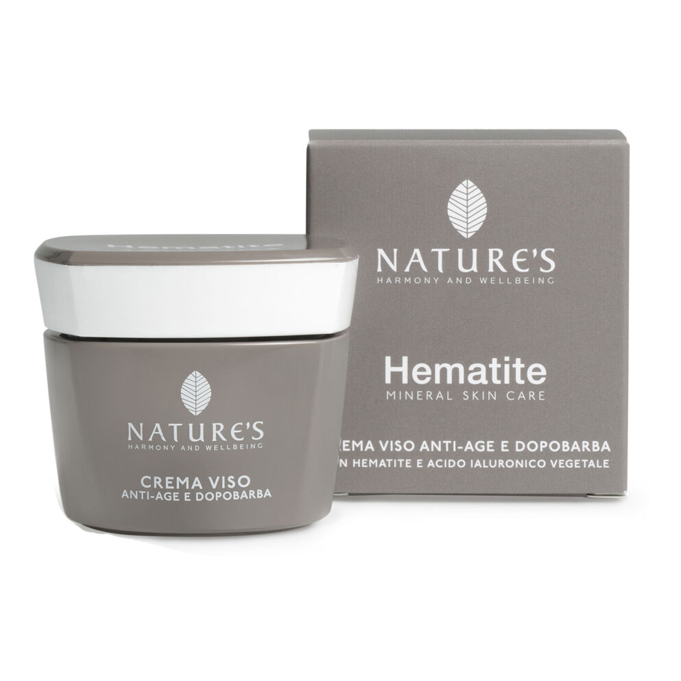 NATURE'S Natures hematite crema viso antiage dopobarba