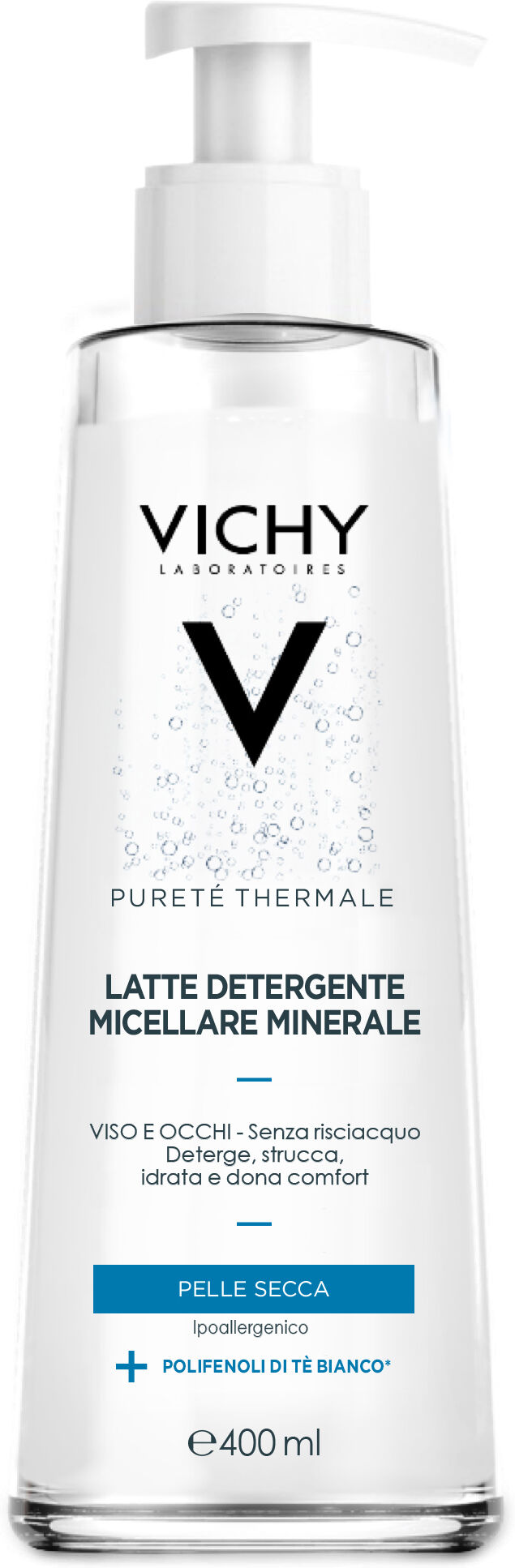 Vichy p/term.lat.mic.dry 400ml