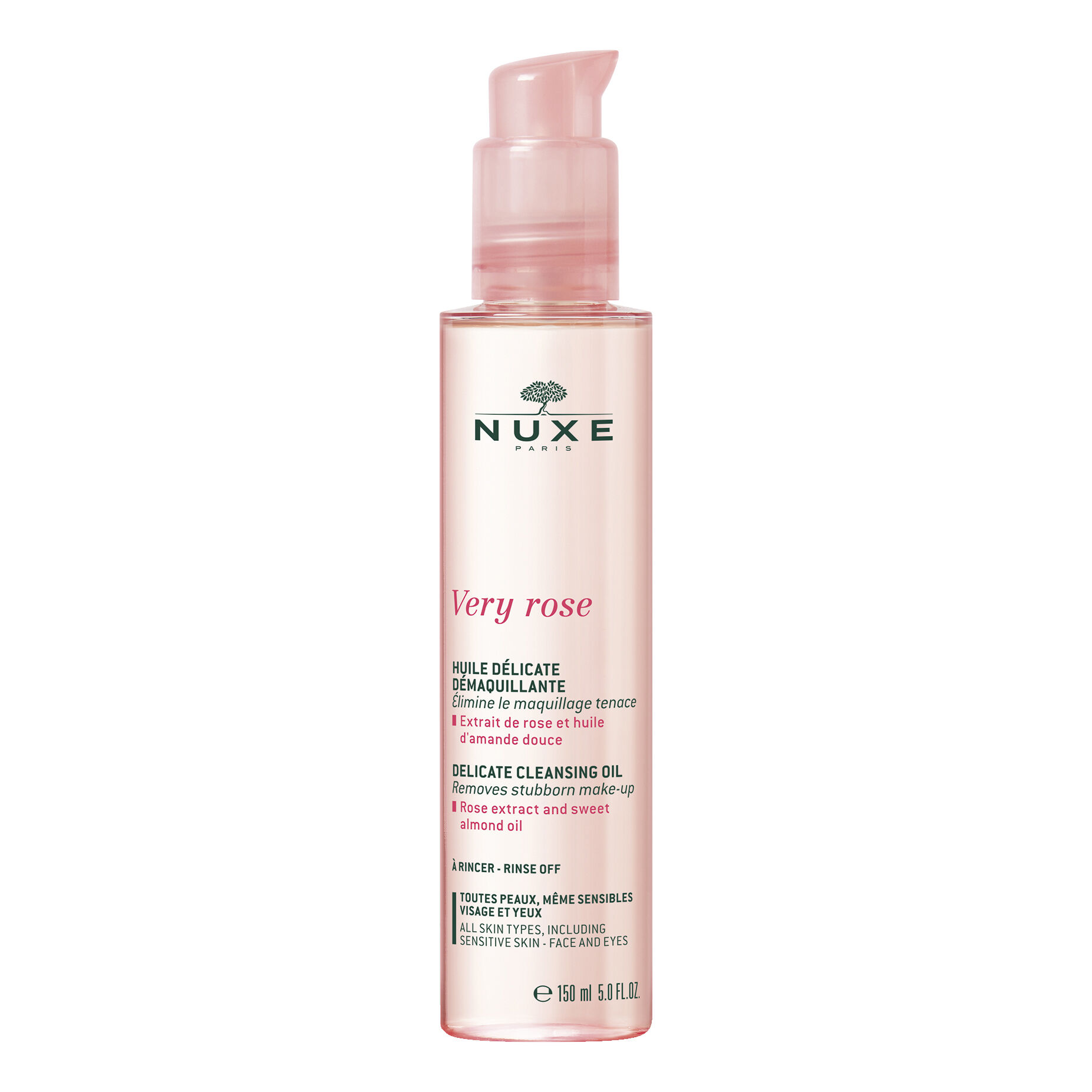 NUXE very rose olio delicato struccante 150 ml