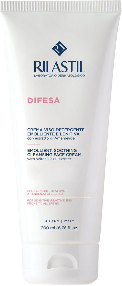 RILASTIL Difesa Crema Viso Detergente Emolliente e Lenitiva 200 ml