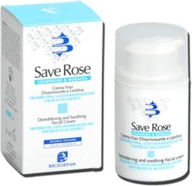 Biogena Linea Dermatologica Save Rose Anticouperose Vaso da 50ml