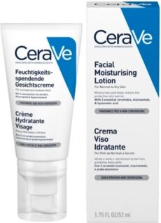 CeraVe Linea Trattamento Viso Facial Moisturizing Lotion Crema Idratante 50 Ml