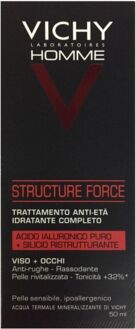 Vichy Linea Homme Structure Force Trattamento Anti-Età Idratante Completo 50 Ml