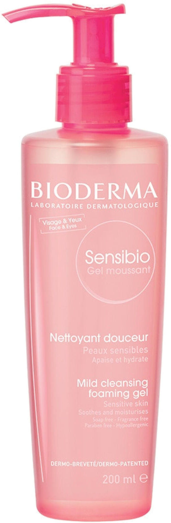 BIODERMA Sensibio Gel Moussant 200ml