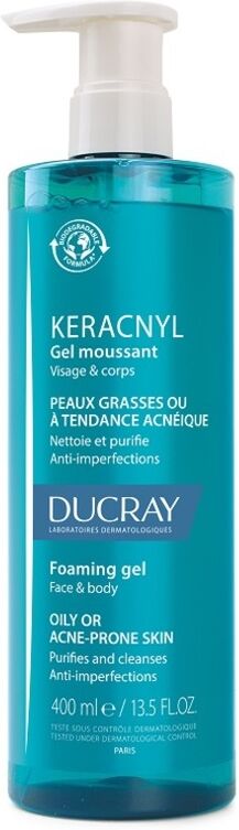 Ducray Keracnyl Gel Detergente 400 Ml