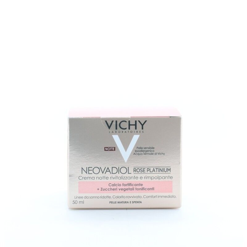 Vichy Neovadiol Rose Platinium Crema Notte Rivitalizzante E Rimpolpante 50 Ml