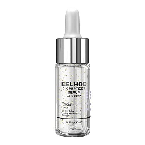 ORTUH 24K Gold Serum 24K Gold Hexapeptide Face Serum   Collagen Ampoule Skin Care Serum   Hyaluronic Acid Face Serum   Anti Aging Face Serum