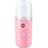 RVUEM Nano Facial Mister,Face Steamer,Mini Face Mist,Portable Facial Mist Sprayer Facial Steamer Mini USB Rechargeable for Hydrating Facial Skin Care Pink