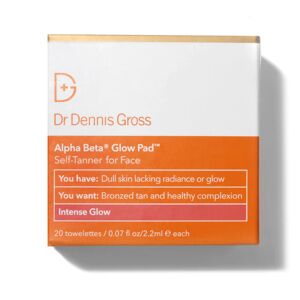 Dr Dennis Gross Alpha Beta Glow Pad For Face 20stk