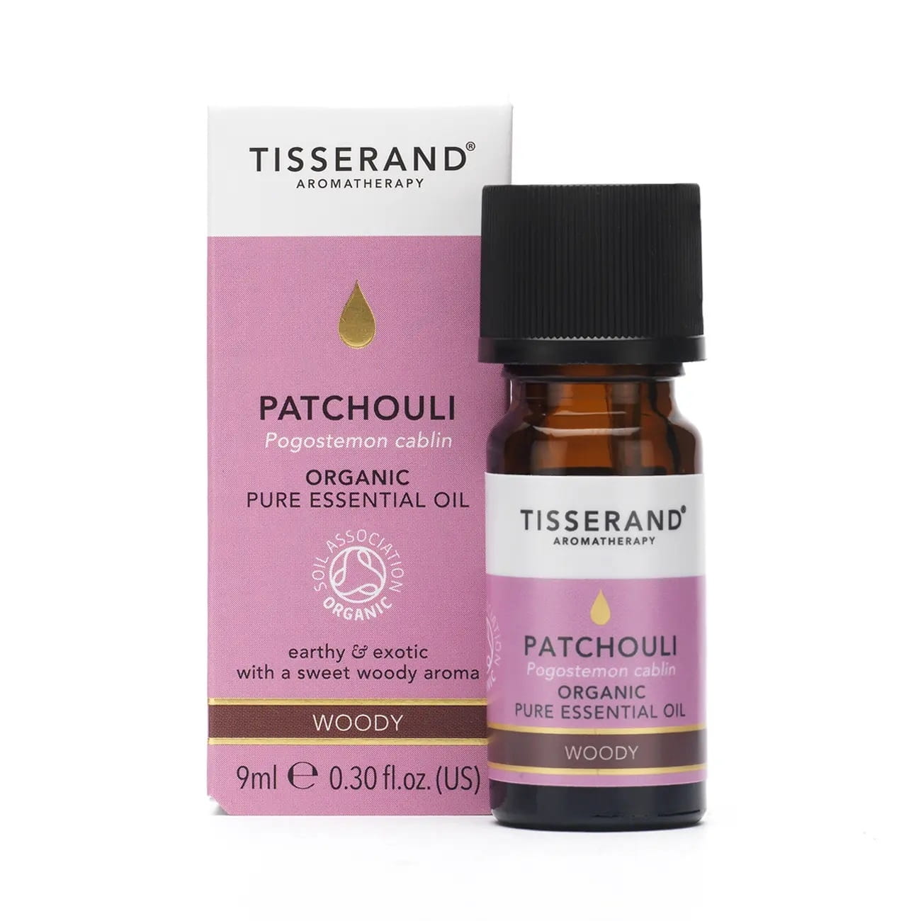 Tisserand Aromatherapy Patchouli Organic Olejek z Paczuli 9 ml Tisserand Aromatherapy