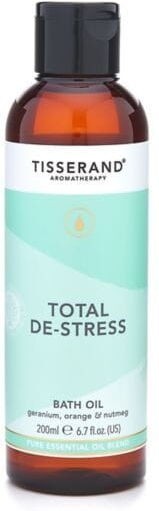 Tisserand Aromatherapy Total DeStress Bath Oil Olejek do kąpieli 200 ml Tisserand Aromatherapy