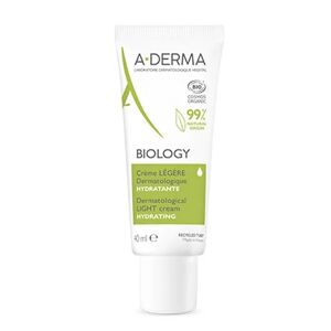 A-Derma Biology Creme Ligeiro Hidratante Dermatológico 40ml