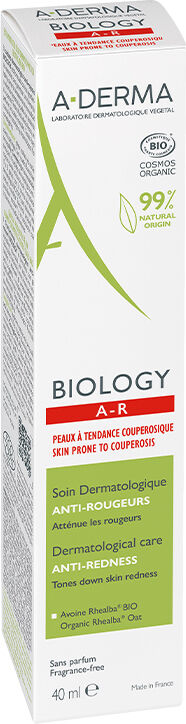 A-Derma Biology A-R Antivermelhidão 40ml