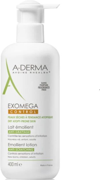 A-Derma Exomega Control Leite Emoliente 400ml