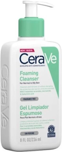 CeraVe Gel de Limpeza Facial Espumoso 236ml