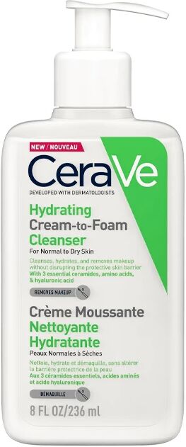 CeraVe Creme Espuma Hidratante de Limpeza 236ml