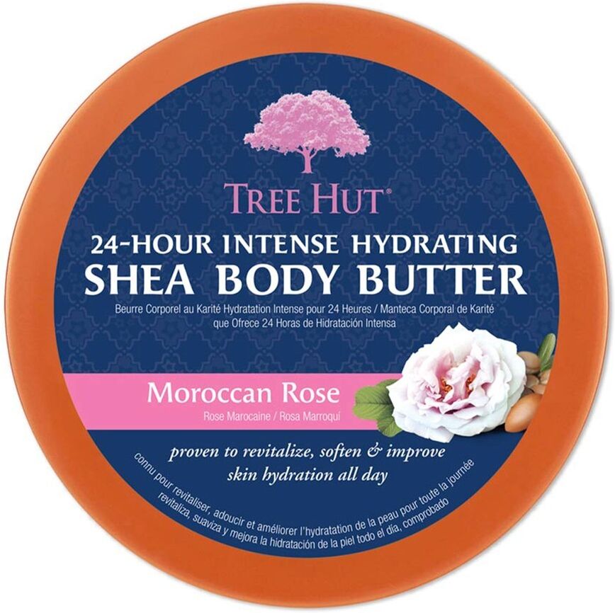 Tree Hut Shea Butter Moroccan Rose 198 g