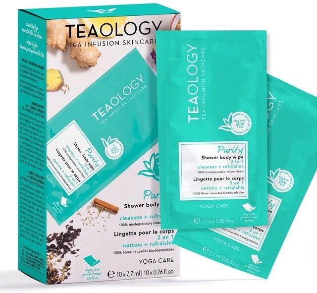 Teaology Yoga Care Purity Body Wipe Pack 1 und.